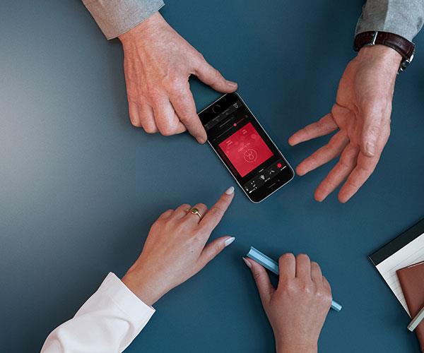 App consulenza sul tavolo